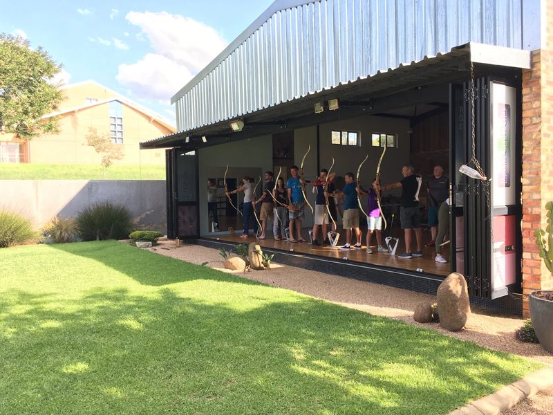 A class shooting from the Boskruin pavilion