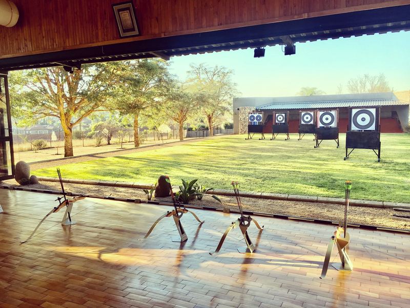 The covered shooting line at Boskruin